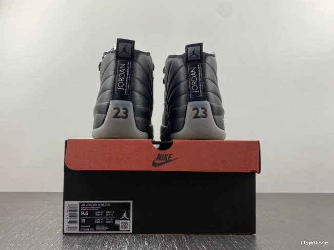 CT8013-019 Air 12 Grey Black Wolf Jordan 0921
